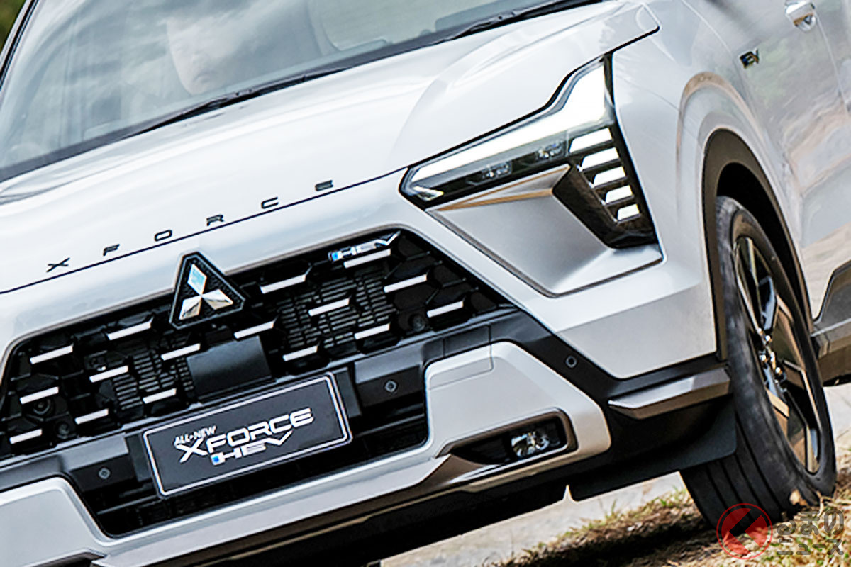 精悍顔もカッコいい! 三菱のコンパクトSUV「エクスフォースHEV」とは